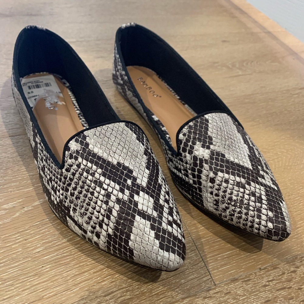 Snakeskin Flats